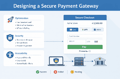 Designing Payment Gateway (Online Payment System) — Frontend System Design