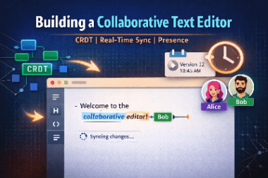 Design Google Docs (Real-Time Collaborative Editor) - Frontend System Design
